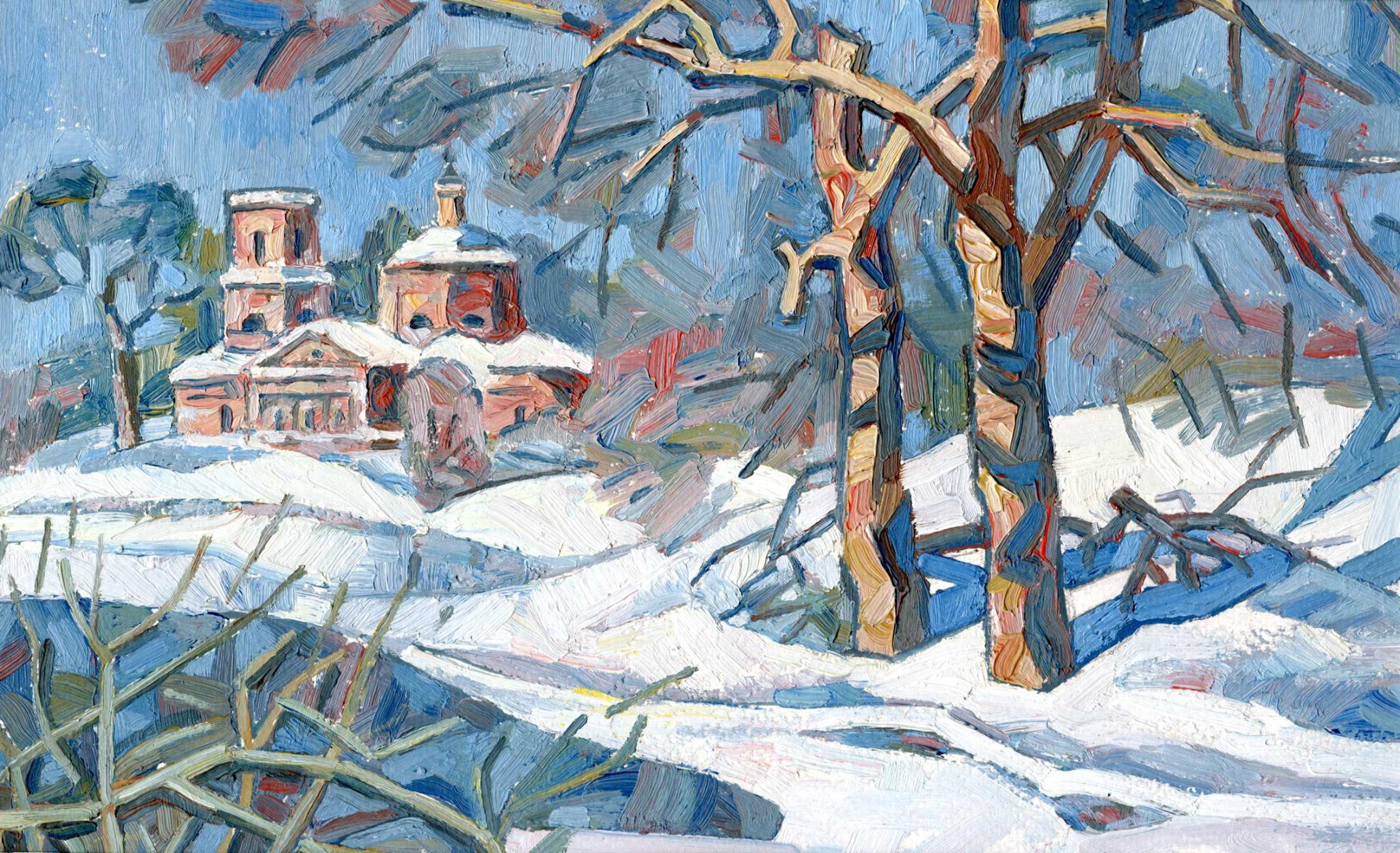 В. Захаров. Зима