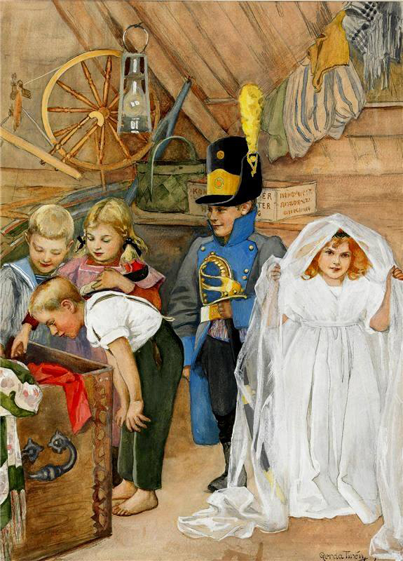 Gerda Tirén. Brudföljet (Свадебная церемония)