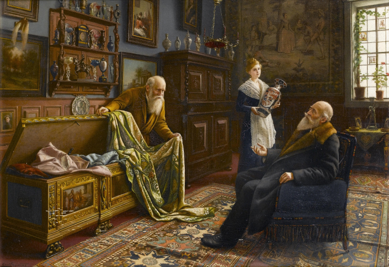 Carl Johann Spielter. A Discerning Collector. 1911 г