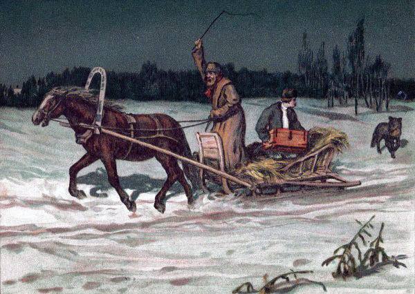 А. Моравов. Иллюстрации к рассказу  С. А. Толстой "История гривенника"