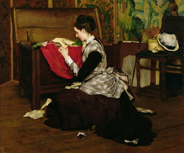 Claude Calthrop. Old Letters and Dead Leaves. 1875