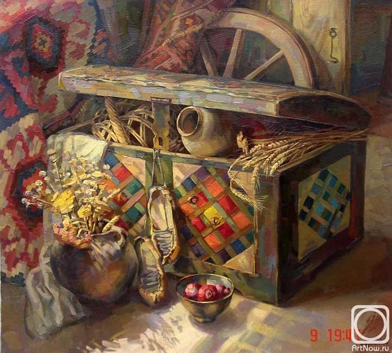 Хачатрян Меружан. Натюрморт. Сундук. 2006
