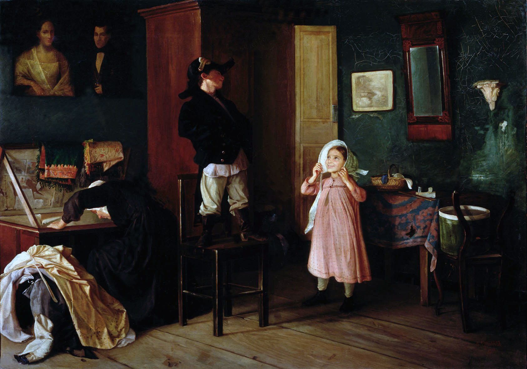 Грибков Николай Яковлевич. Дедушкин фрак. 1871
