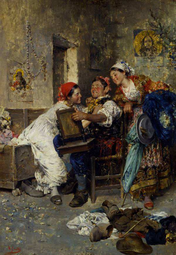 Vincenzo Irolli. Zingari (Цыгане). 1912 г