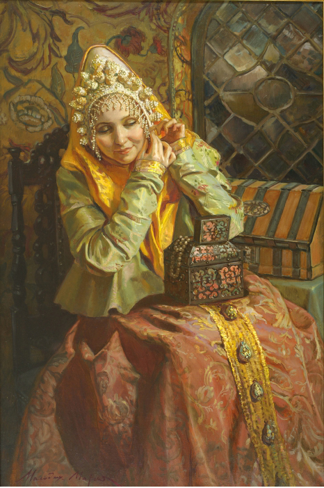 Молодых Мария Станиславовна. Новые серёжки