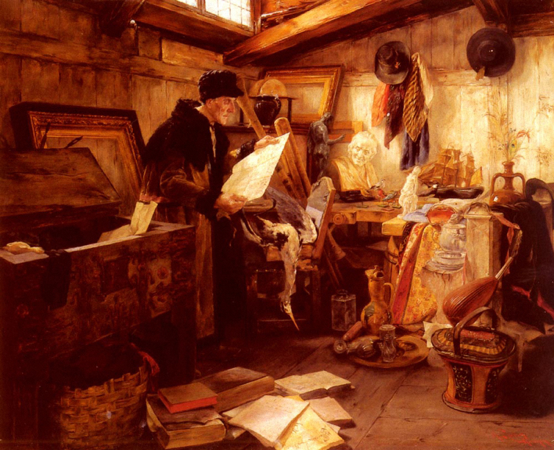 Alfons Spring. In the Attic (На чердаке)