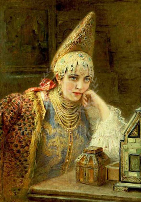 Маковский Константин Егорович. Молодая невеста
