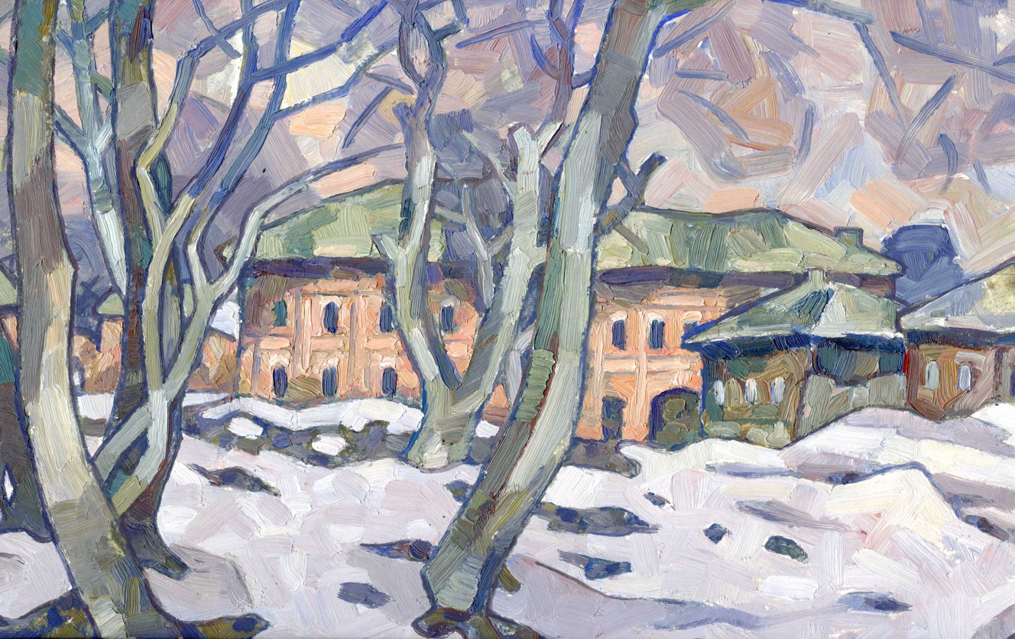 В. Захаров. Последний снег